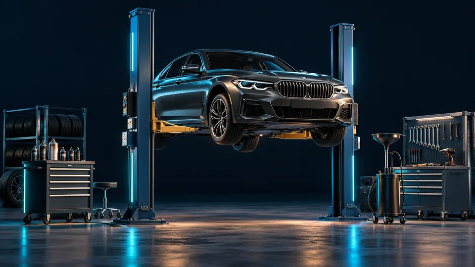 Автосервисы — тематическая иллюстрация базы компаний