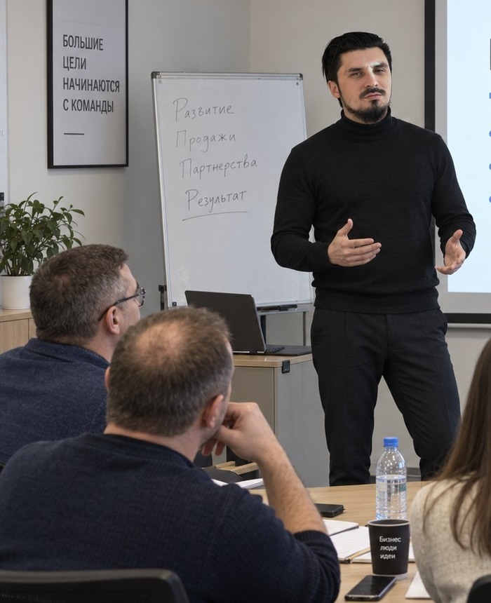 Олег Казиев объясняет методику B2B-аналитики предпринимателям